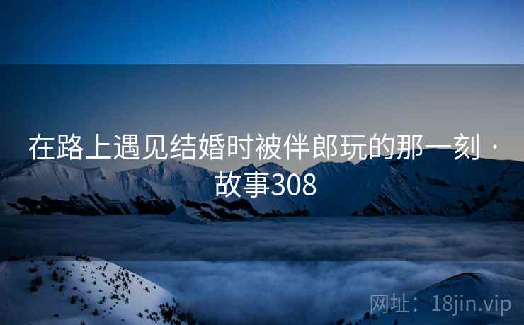 在路上遇见结婚时被伴郎玩的那一刻 · 故事308